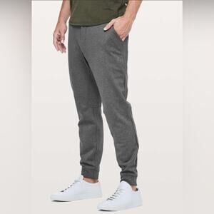 Lululemon City Sweat Thermo Heathered Coal Gray Joggers
